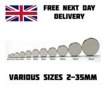 Premium N52 Neodymium Magnets -DIY Craft Collection Small Disc Many Sizes (2-35)