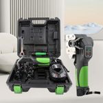 Electric Copper Tube Flaring Tool Kits 45° HVAC Copper Pipe Expander 1/4" - 3/4"