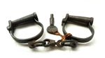 Style Cuff Handcrafted Fine Iron Lock & Handcuffs Key