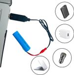 5PCS 3.7V USB Charger Cable Compatible RC Car RC Plane RC Tank RC NEW