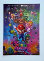 The Super Mario Galaxy Movie Dolby Cinema Exclusive A3 Poster Korea Limited NEW