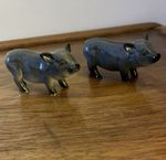 Royal Doulton Vietnamese Pot Bellied Pigs /piglets  Farm Animal Ornaments