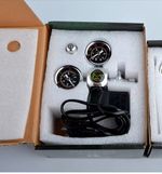 Aquarium System Dual Gauge Co2 Pressure Regulator Bubble Counter Solenoid NEW