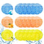 18-PCS Urinal Mats 16x16cm Splash Guards Odor Control