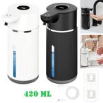 Automatic Soap Dispenser 420ml Touchless Electric Liquid Hand Soap Dispenser New