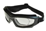 Birdz Flyer 24 Photochromic Sports/Motorcycle Goggles Black with Prescription...