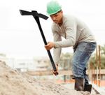 NEW HEAVY DUTY FIBREGLASS PICK AXE HANDLE REPLACEMENT COMFORTABLE GRIP GARDEN