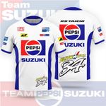 Team Pepsi Suzuki Superbikes Kevin Schwantz Suzuki RGV500 Retro T Shirts