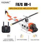 Yuxiang F07S UH-1 Helicopter 2.4G 9CH GPS Optical Flow Positioning w/ Carry Case