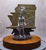 Sid Vicious Sex Pistols- Statue- By CaveCraft