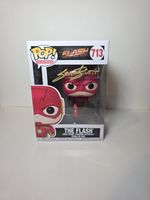 Grant Gustin Signed Funko Pop The Flash Funko Pop #713 Barry Allen