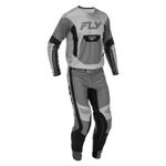 Fly Racing 2026 Motocross Combo Kit Lite  Grey Black