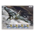 Military Jet Aircraft Stamps Avro Vulcan B2 Stamp Sheet from Royal Mail