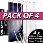 4X Screen Protector For Various Phone Soft Matte TPU Gel Hydrogel Film Cover