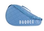 Padel Tennis Racket Bag Baby Blue Cover Adjustable Strap & Pocket Raquex Elite