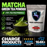 Green Matcha Tea Powder 200 Mesh 15% Tea Polyphenols EGCG Camellia Sinensis UK