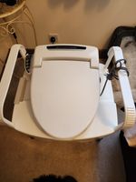 Portable Wash & Dry BIDET Dignity Commode. Unused.