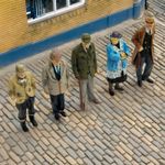 FG39 - Rural Pensioners Figures (x6) unpainted OO scale