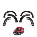 Wheel Arch and Body Cladding Black side panels for Peugeot Boxer 2014+