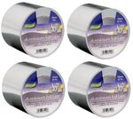 Aluminium Foil Tape Rolls 50/100mm x 10/45m Silver Self Adhesive Heat Insulation