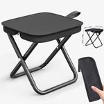 Folding Stool Portable Chair Steel Bracket for Outdoor Hiking Fishing Travel UK
