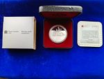Royal Canadian Mint 1987 Canada .500 Silver Dollar Davis Strait Proof w/ Box COA