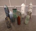 Collection Of Small Crystal Towers 