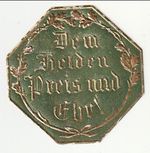 Germany - Greetings label 1914-16(M)(50)