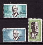 South Africa 1966 Politician Verwoerd set MNH mint stamps