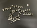 Joblot Of Vintage Metal Toy Soldiers Small Size