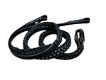Starlight Leather Plaited Reins for bridle Billet Ends Black or Brown