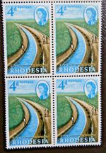 RHODESIA 1965 SG355 4d. WATER CONSERVATION  -  MNH