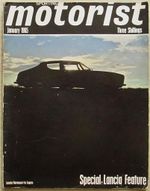 SPORTING MOTORIST Magazine Jan 1965 Lancia Feature PORSCHE 1600 SC Fiat Abarth