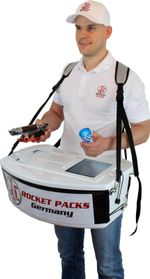 Rocket Packs Insulated 31 Liter Cannoli Ice Cream Vendor Tray