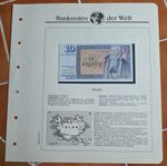 10 Kronur 1961 series A UNC Excellent Condition BANKNOTE der Welt Iceland 