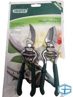 SOFT GRIP PRUNING SET 2 PIECE 200MM DRAPER STOCK NO 28233