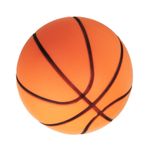 Silent Basketball Size 3 (7.1"),No Noise High-Density Foam Dribbling Orange
