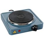Quest Single Hot Plate Grey Slate 1000w Caravan Motorhome K0010SL