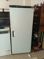 Electrolux White Single door comercial Upright refrigerator.