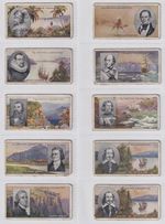 Cigarette Cards - Famous Explorers (F. & J. Smith) - 17 Cards (Poor)