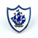 CLASSIC BLUE PETER ENAMEL PIN BADGE | NOVELTY KIDS TV SHOW | 24 HOUR DISPATCH