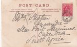 UK 1903 North of Scotland Sorting Carriage Single Ring Postmark.....      (p534)