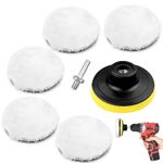 Polishing Pad Sponge Mop Buffing Kit For Car Wheel Polisher Drill Attachment