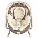 Graco Bouncing Chair with Harness Grey/White Multicolour Geometric Seat