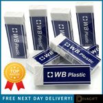 HELIX OXFORD ERASERS RUBBER SMALL SLEEVE SCHOOL DRAWING STATIONERY PENCIL ERASER