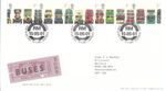 Buses GB RM FDC Bureau 2001 (131424)