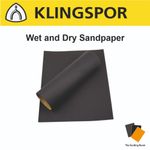 Klingspor Wet and Dry Sandpaper Sanding Waterproof Sand Paper 120 - 2500 Grits