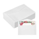 30 Pack Vellum Paper, 4x6 Inch Vellum Jackets Pre-Folded Envelopes