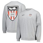 Sunderland Ship Crest Sweatshirt - Cool Heather Grey - Mens