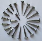 Set of 22x:"AMMO BOOT HEEL & TOE PLATE FIXING NAILS/SCREWS" (British Army)